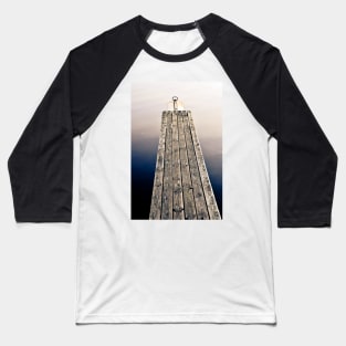 The Jetty, old wooden jetty by the lake Baseball T-Shirt